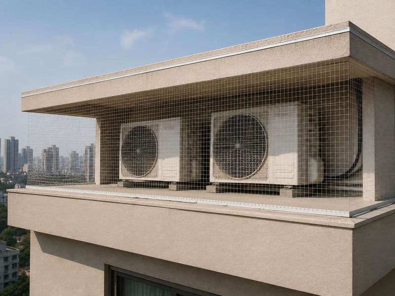 Bird netting project in Mumbai