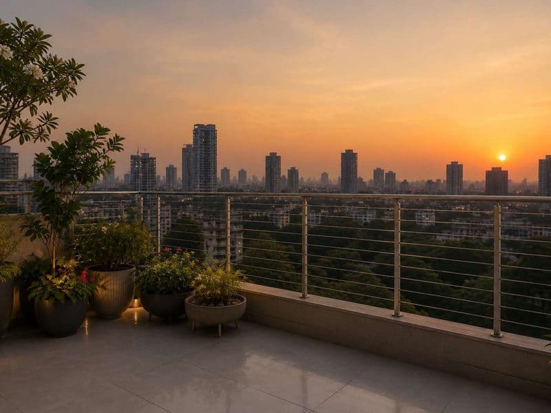 Invisible grill project in Mumbai